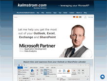 Tablet Screenshot of kalmstrom.com
